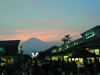 御殿場夕焼け富士