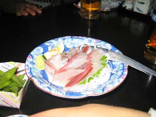 とびうおの刺身